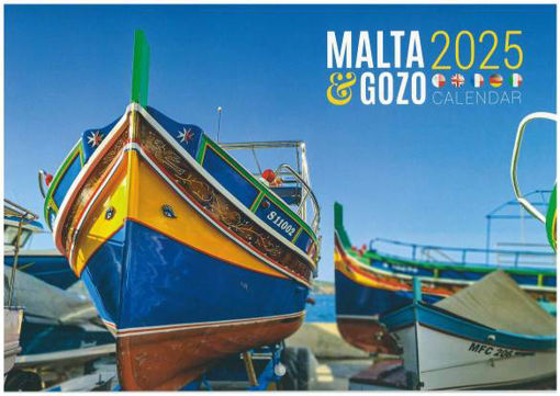 Picture of MALTA & GOZO A4 2025 CALENDAR LUZZU